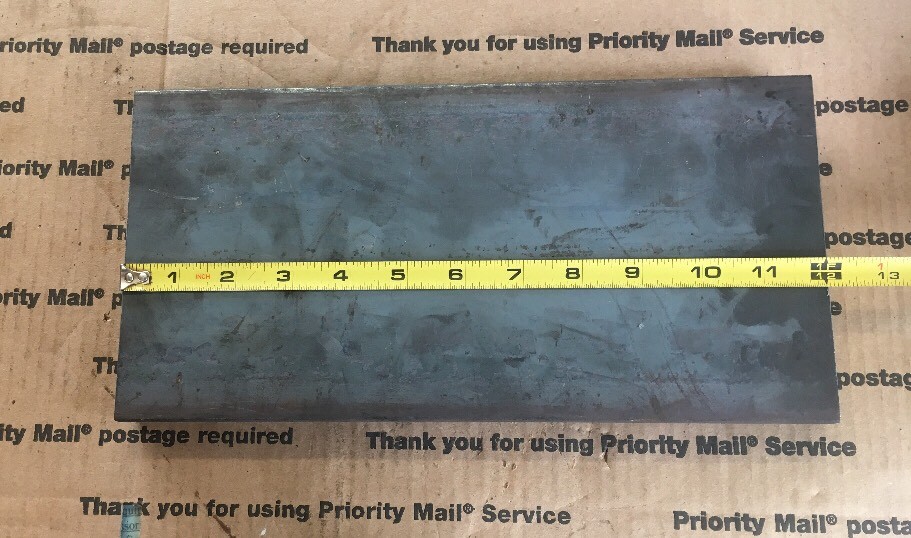 1 X 6 Flat Steel Bar Target Blacksmithing Bracing Plate Welding 12” Long