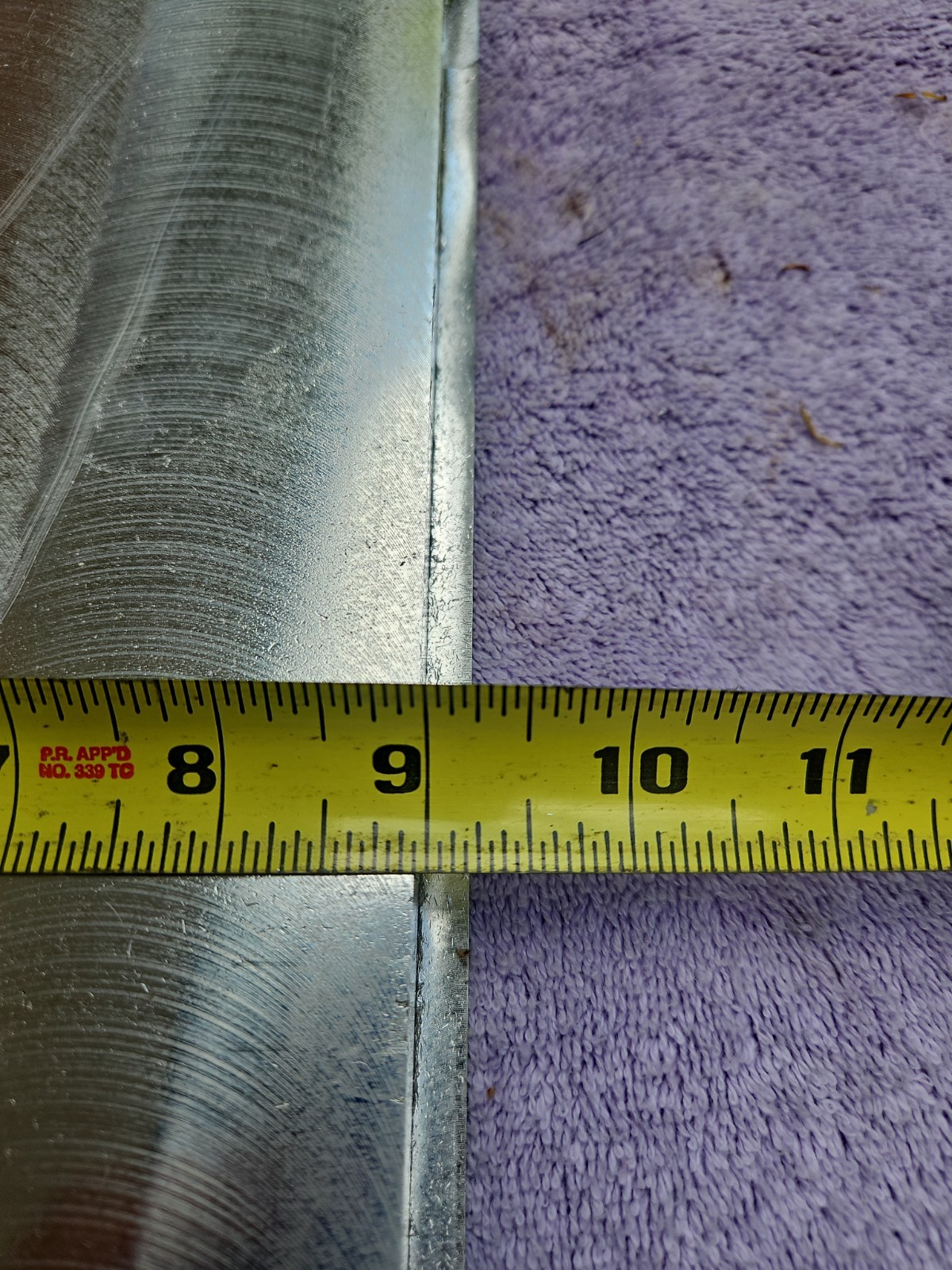 KAISER aluminum plate 6061-T651 3/4″ X 25-3/8″ X 8-3/4″ Made In USA