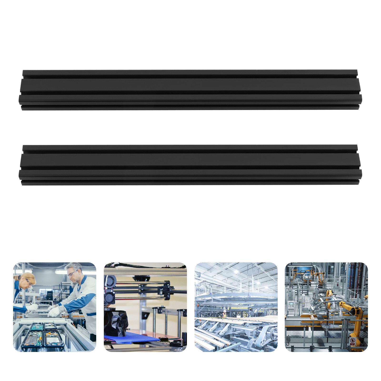 Aluminum Profile, T-slot Aluminum Profile, 2-Pack T-slot Aluminum Profiles