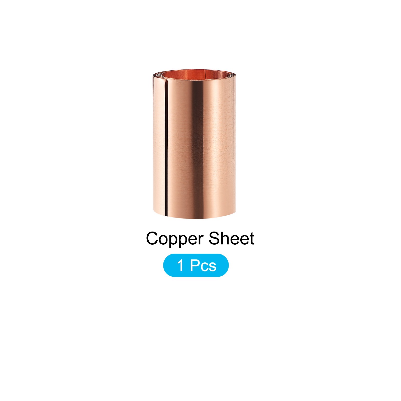 Pure Copper Sheet (1000mmx100mmx0.2mm) 1Pcs,for Home Kitchen Backsplash