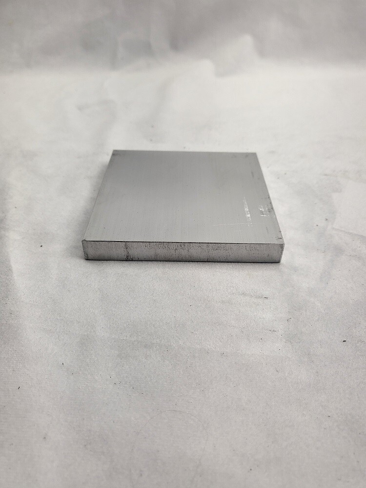 6061 Aluminum Flat Bar, 1/2″ x 4″ x 4″ long, Solid Stock, Plate, Machining, 2pk
