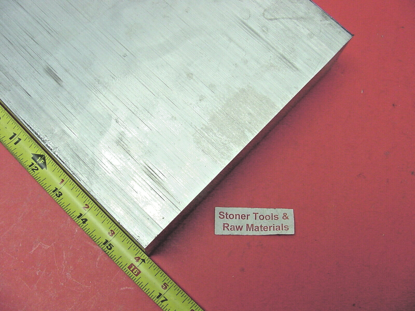 2 pieces 1″ X 6″ ALUMINUM 6061 T6511 SOLID FLAT BAR 16″ long Extruded Mill Stock