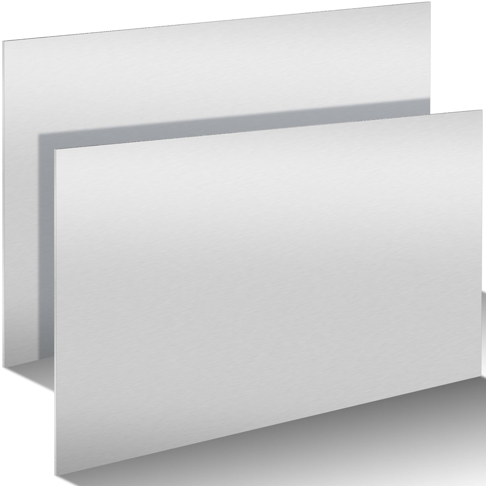 2 Pack 5052 Aluminum Sheet Metal 12″ x 24″ Aluminum Plate 1/8 (0.125”) Inch …