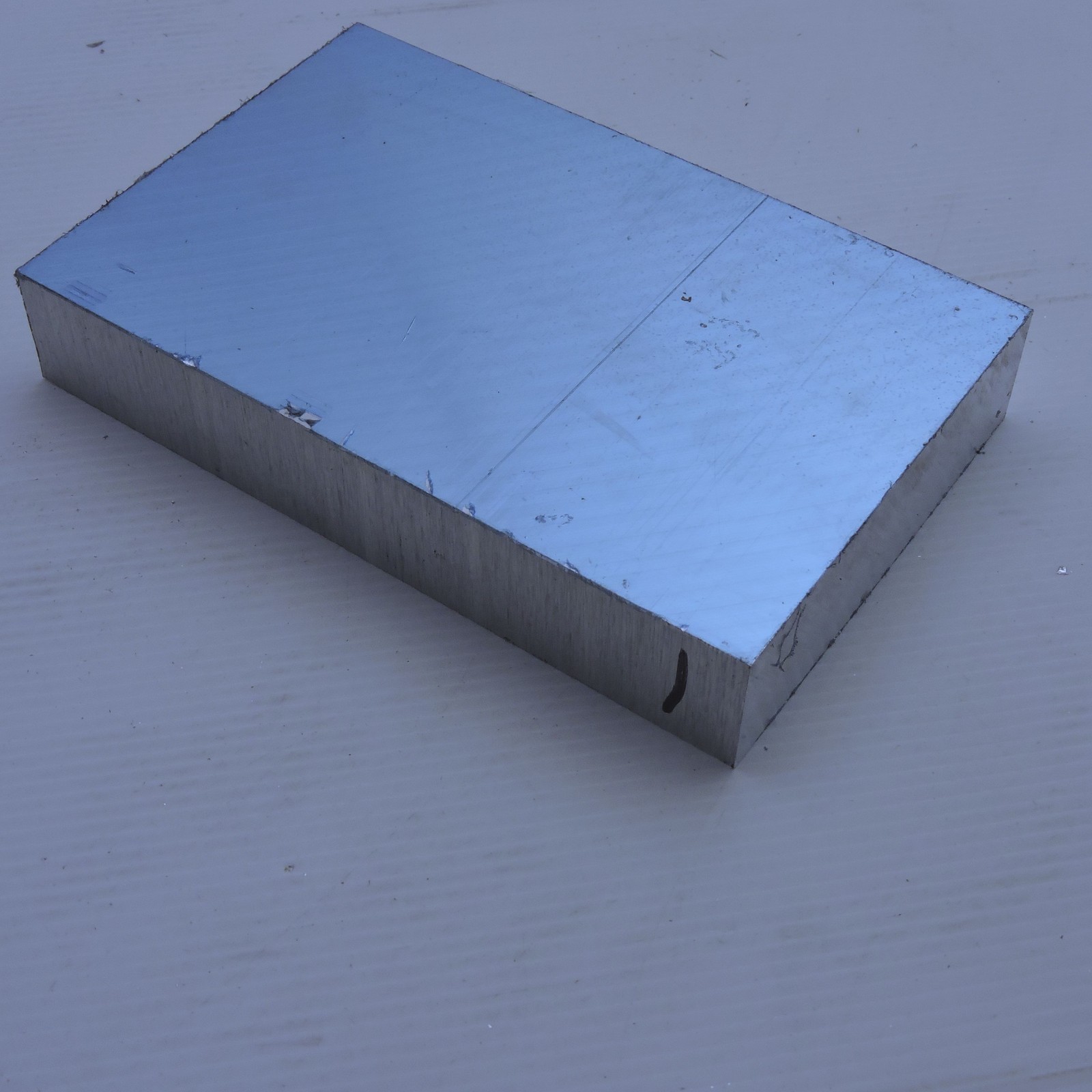 1.25″ thick 1 1/4 Precision CAST Aluminum PLATE 5.875″ x 9.25″ Long sku 157123