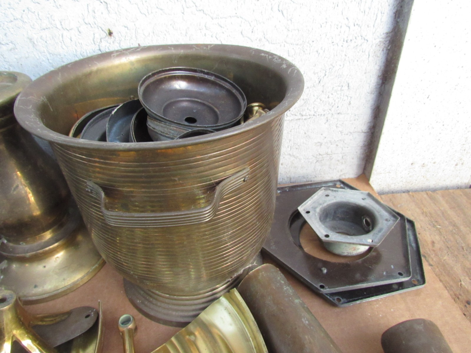 Scrap Brass 26 LBS Metal Recovery CASTING SCULPTURE ABSTRACT Recovery Recycle