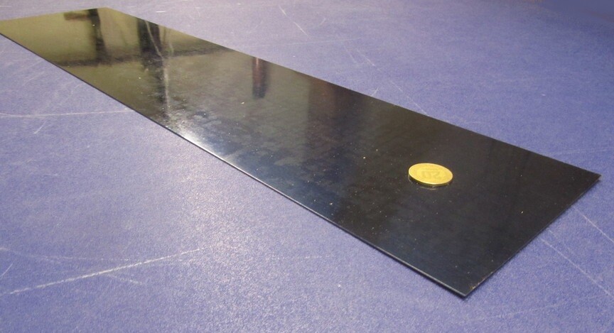 1095 Hard Blue Tempered Spring Steel Shim Stock .016″ x 6.0″ Wide x 25″ Length
