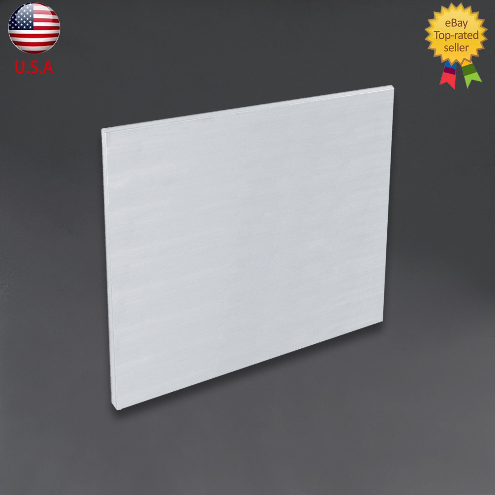 Metal 6061 Aluminum Flat Plate Sheet Stock Length/Width 300mm Thick 3mm 4pc
