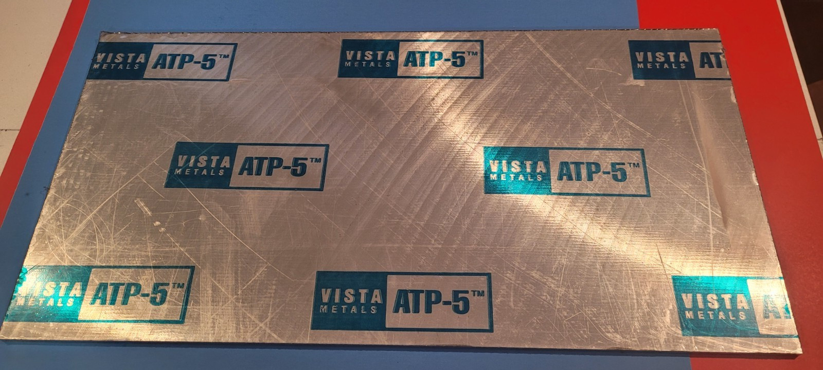 ATP-5 ALUMINUM CAST TOOLING /JIG PLATE. 1/2″ (0.500″) x 15″ x 30″