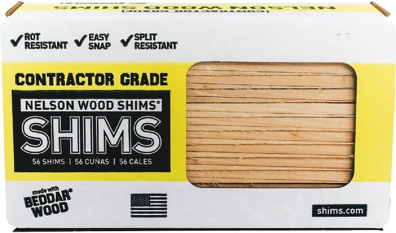 Wood Shims Csh8/56/120/Mgd 8” Bulk Contractor Shims