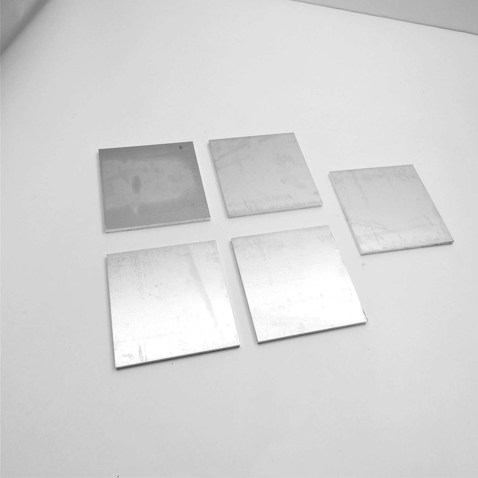 .19″ thick Aluminum SHEET 11″ x 11.625″ Long Plate QTY 5 sku 186611