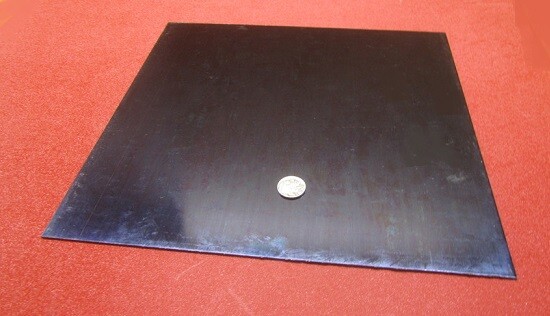 1095 Hard Blue Tempered Spring Steel Shim 0.062″ x 12.375″ x 12″ Length