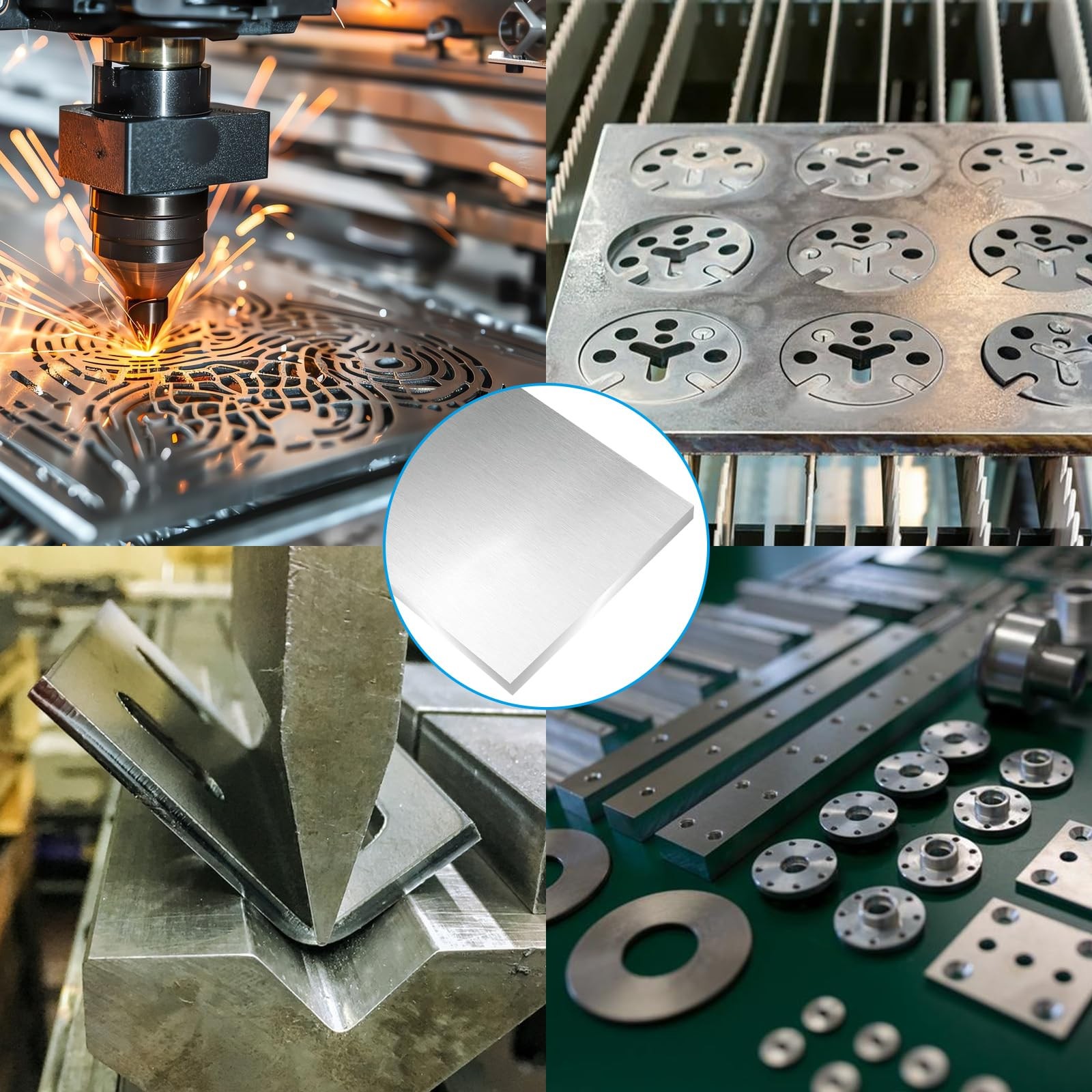 ACXFOND 6x12x1/2 Inch 6061 Aluminum Sheet