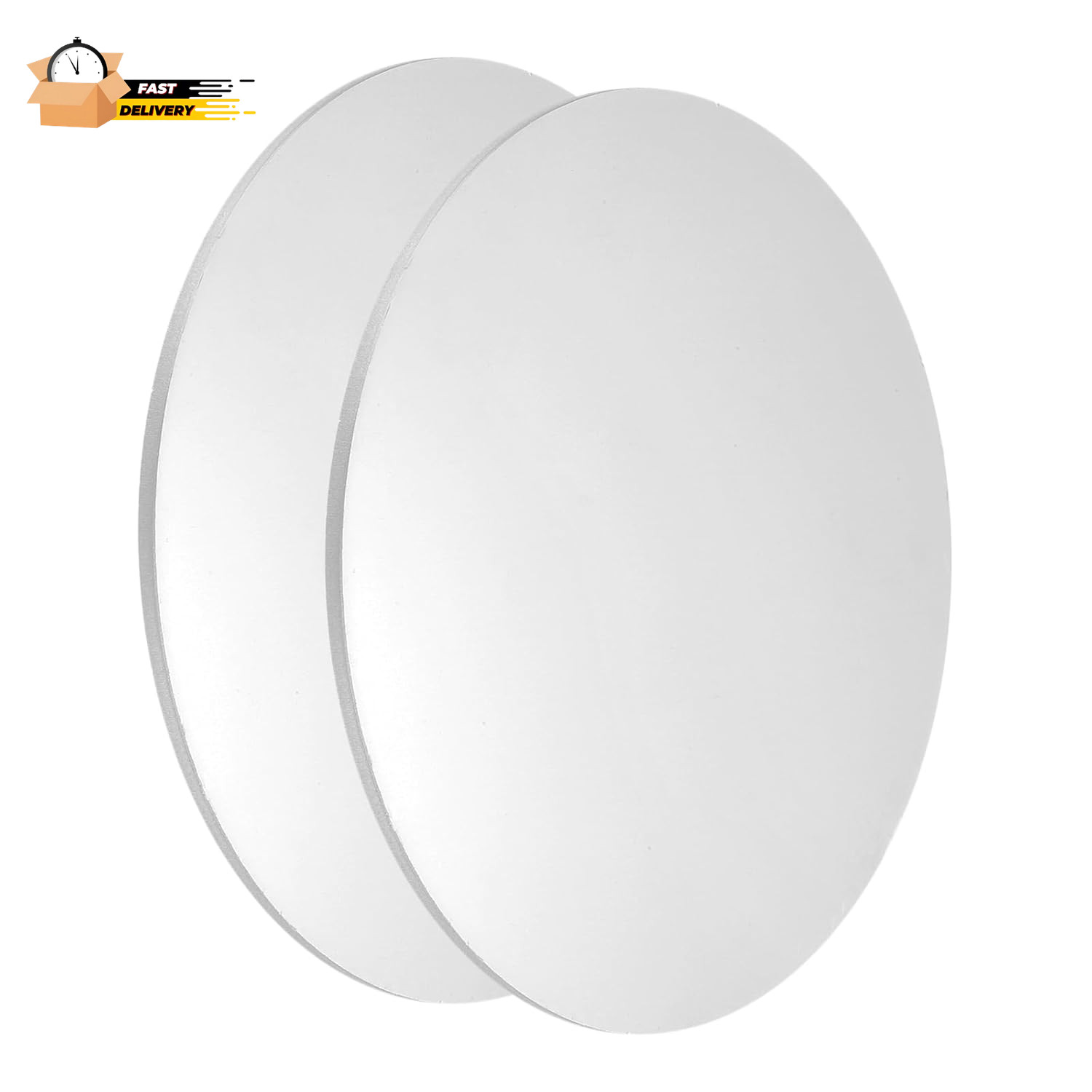 2Pcs Aluminum Disc, 6″(150Mm) Diameter 0.12″(3Mm) Thickness 6061 Aluminu