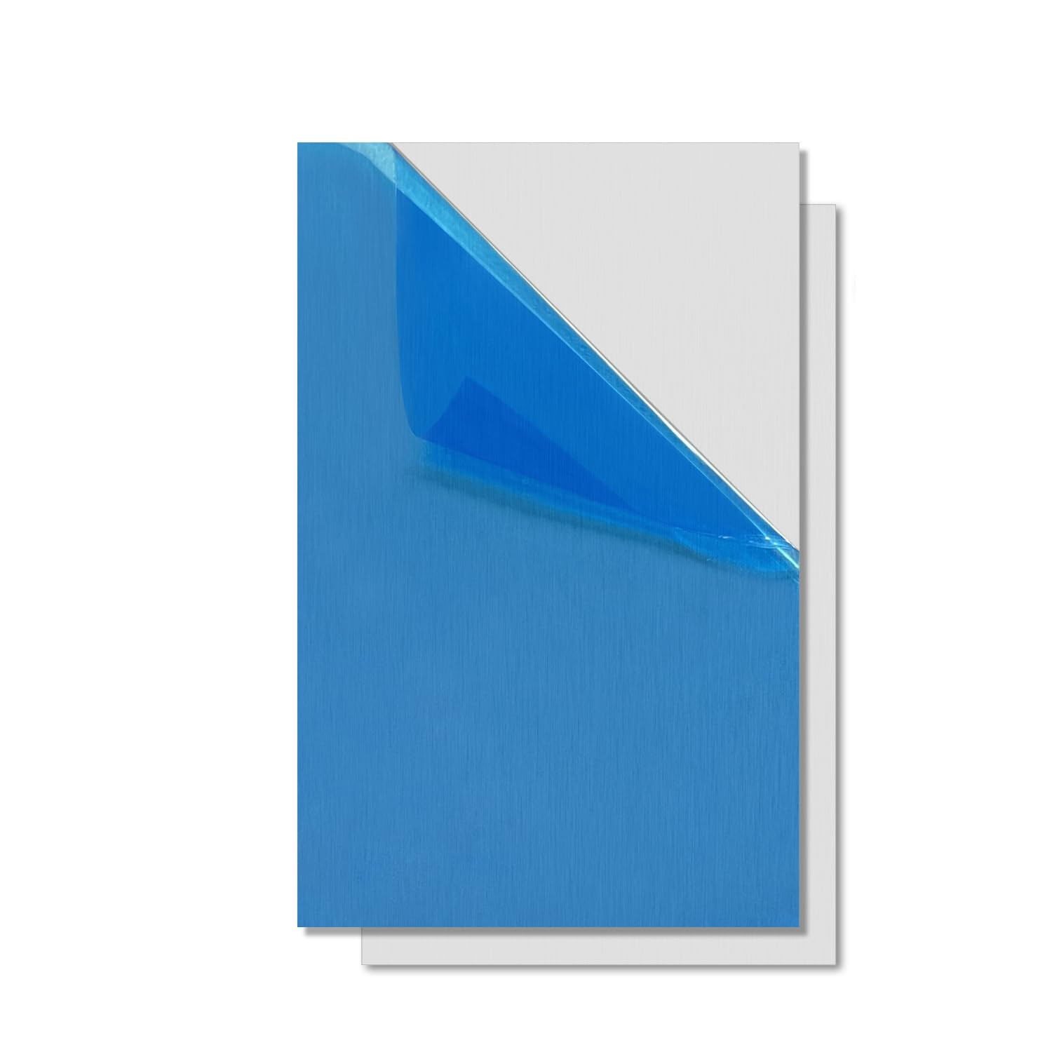 2PCS 6061 Aluminum Sheet Metal 4″ x 6″-18 Gauge(150mm×100mm×1mm) Aluminum Pla…