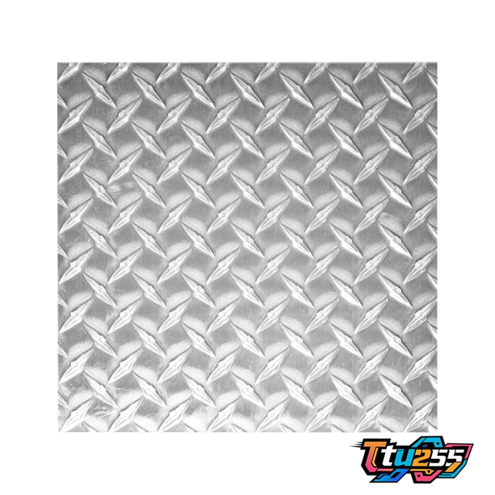 New 10″ Aluminum Diamond Plate Tread Sheet Metal Heavy-Duty Genuine Garages Etc