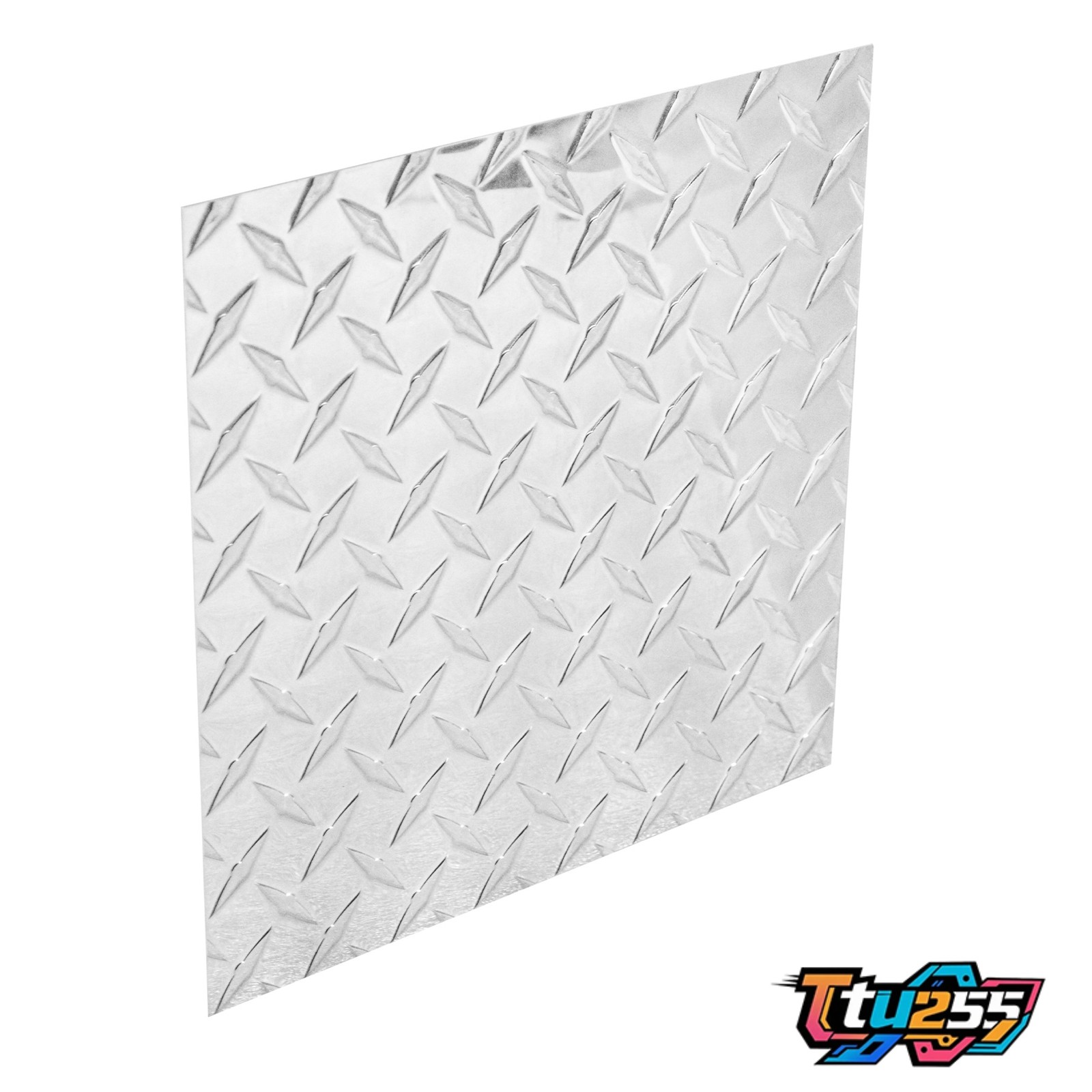 New 10″ Aluminum Diamond Plate Tread Sheet Metal Heavy-Duty Genuine Garages Etc