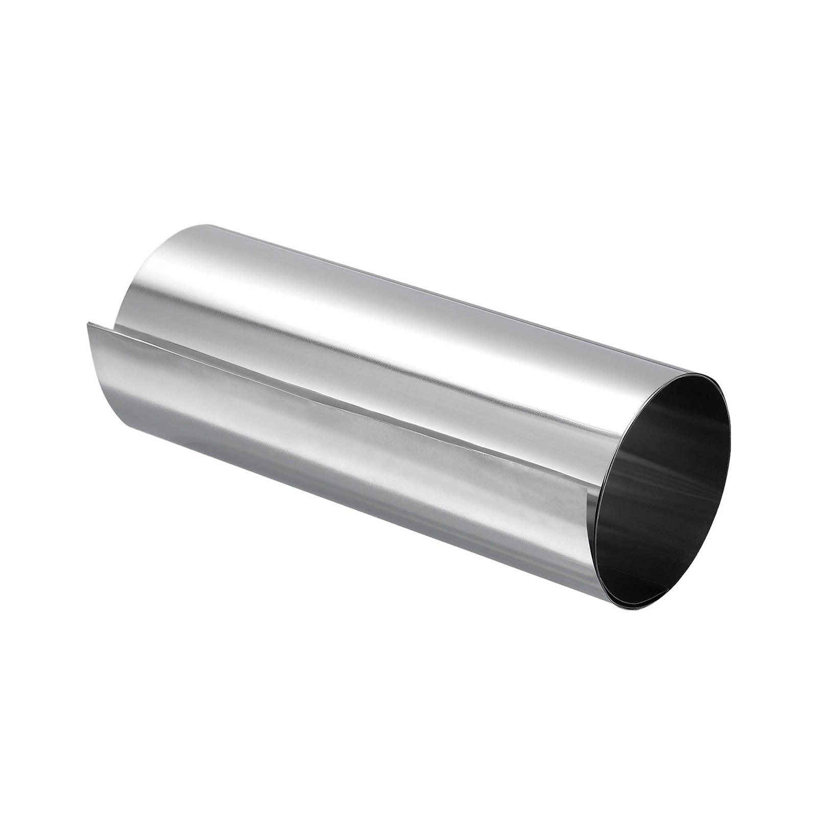 2pcs 0.1x150x1000mm Roll Sheet Fine Plate Sheet Foil Stainless Steel for Crafts
