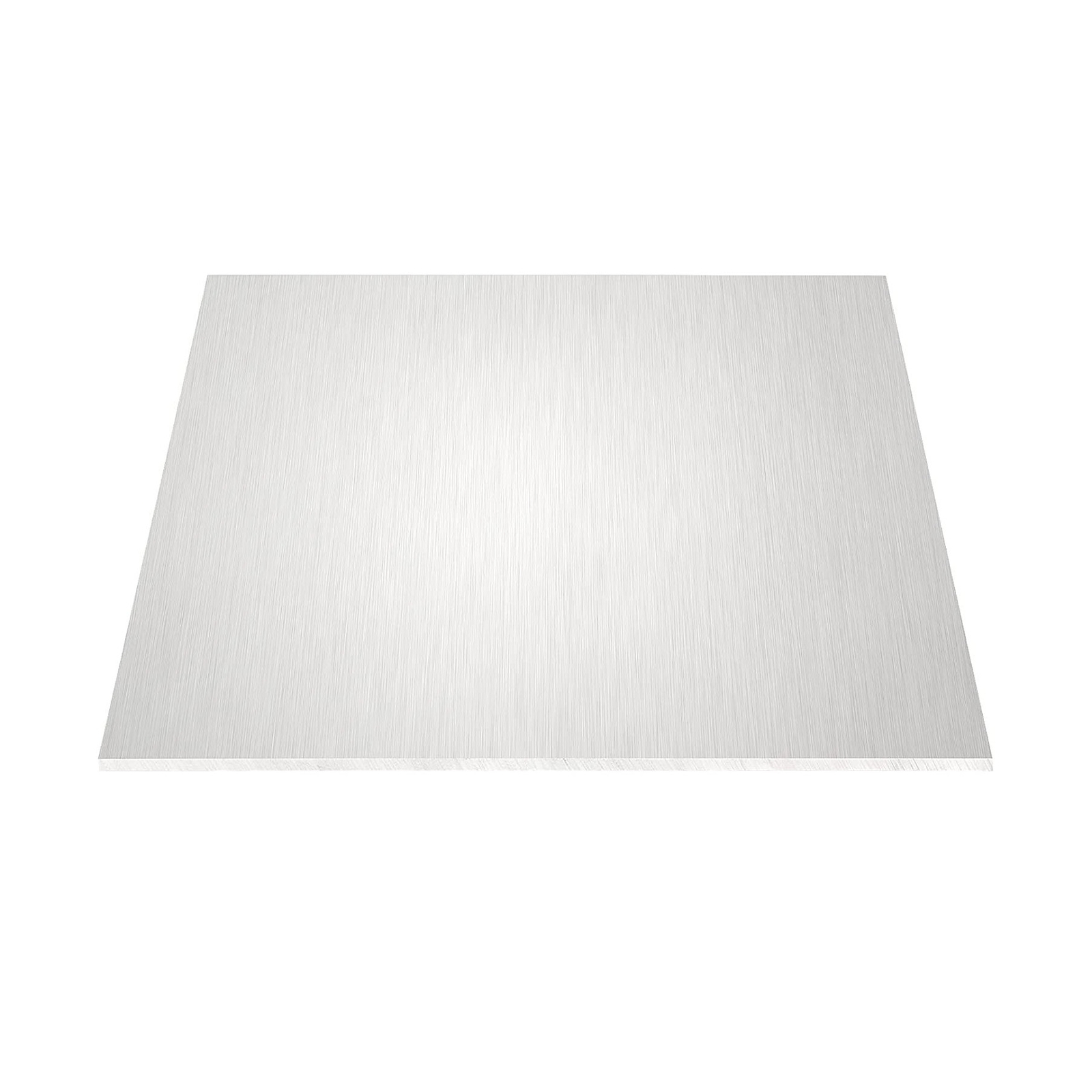 HEIHAK 2 Pack 6061 12 x 12 x 1/4 Inch Aluminum Sheet, T6 Heavy Duty Flat Plai…