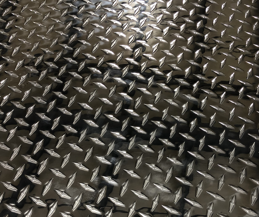 24″ x 48″ Diamond Plate Aluminum .045″ Thick – 18 Gauge (1.15mm)