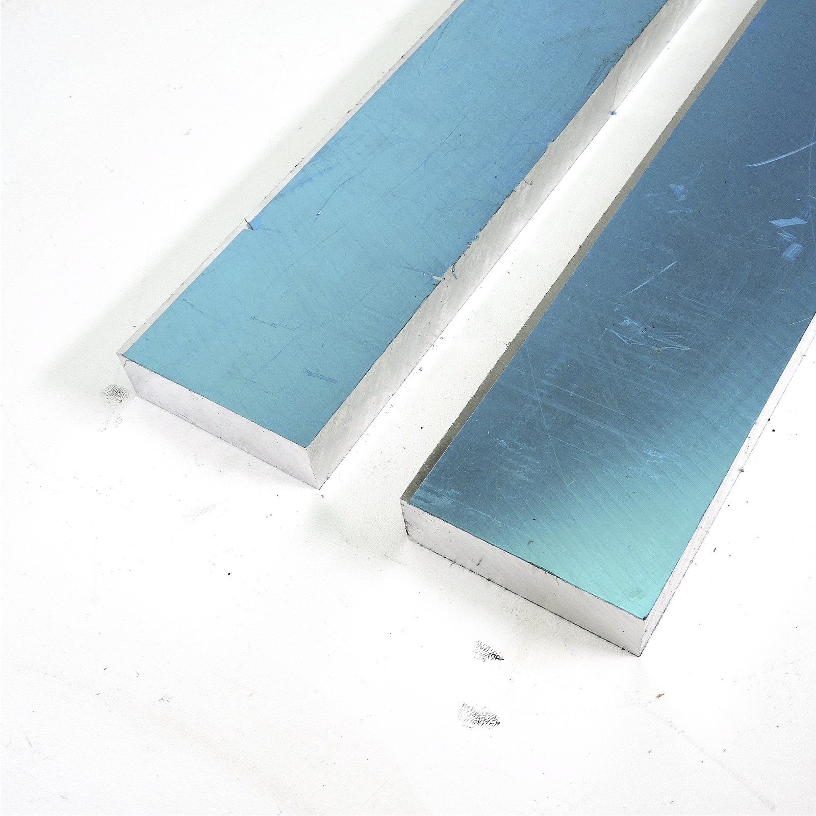 1″ thickPrecision CAST Aluminum PLATE 3″ x 15″ Long QTY 2 sku157040