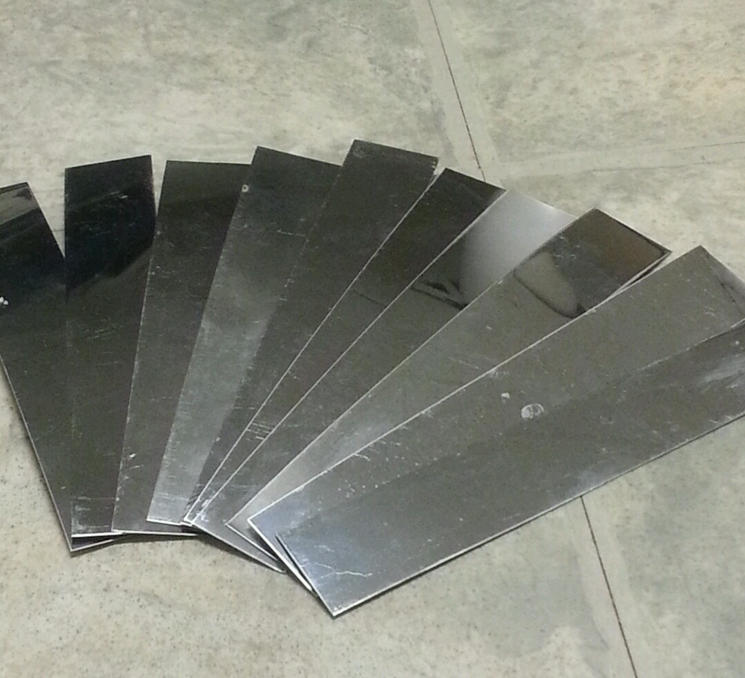 STEEL Shim Stock Assortment 1″ x 6″ .006 .007 .008 .009 0.006 0.007 0.008 0.009