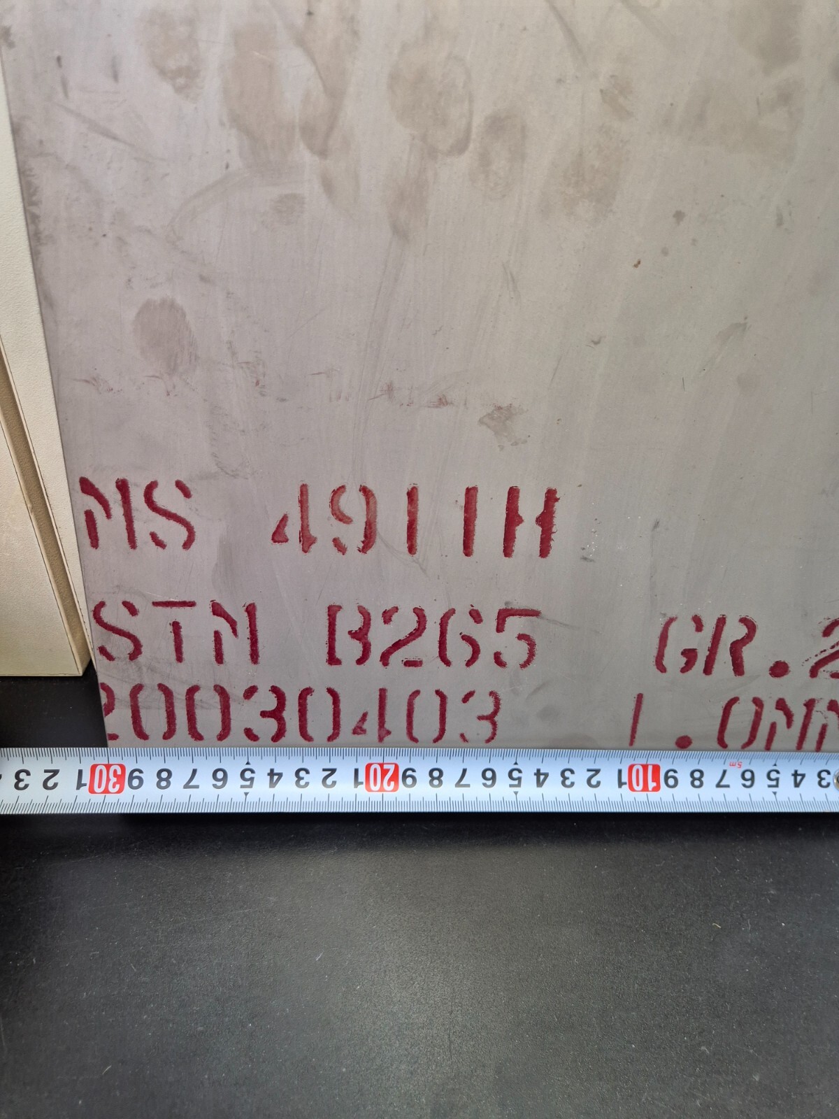 American Titanium Plate Sheet 1mm x 300mm x 300mm Ti Titan Gr.2 ASTM B265