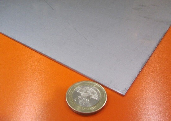 321 Weldable Stainless Steel Sheet, .062″ Thick x 12″ Wide x 12″ Length, 1 Unit