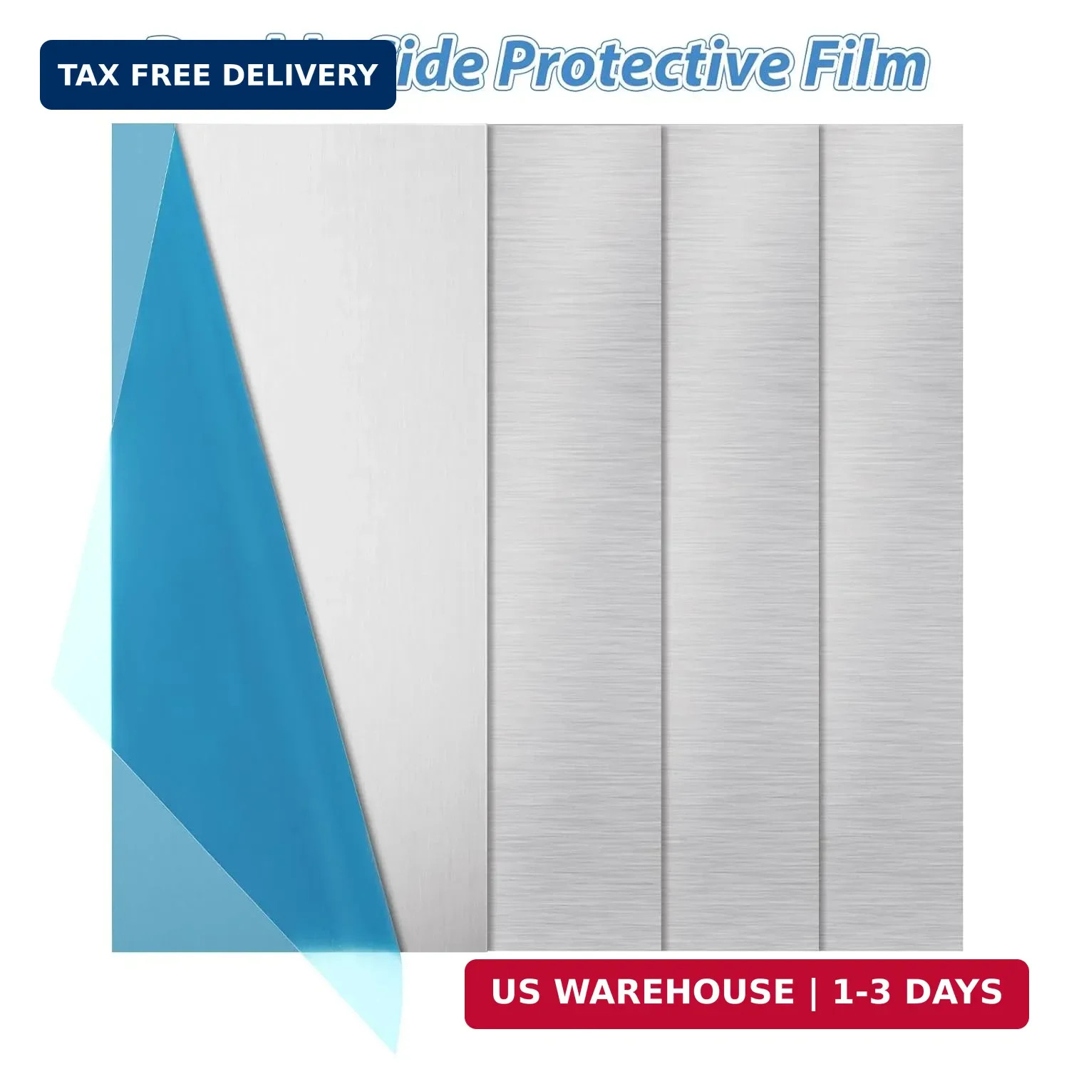 DAJAVE 4 Pack 6061 6×12 Aluminum Sheet 5/64 (0.08″) Inch Aluminum Plate, Thin Al