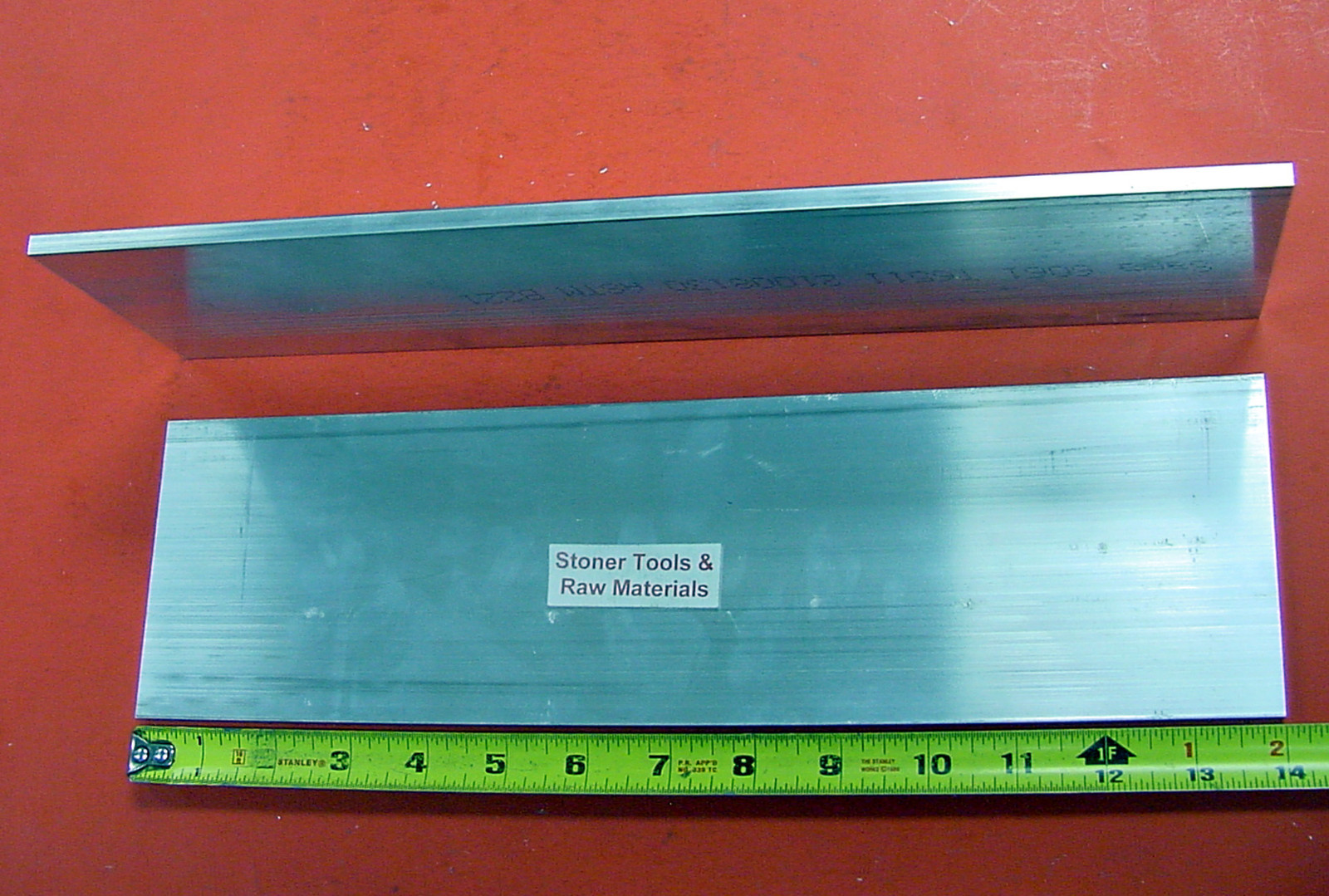 4 Pieces 1/4″x 4″ ALUMINUM 6061 T6511 FLAT BAR 14″ long Solid Extruded Bar Stock