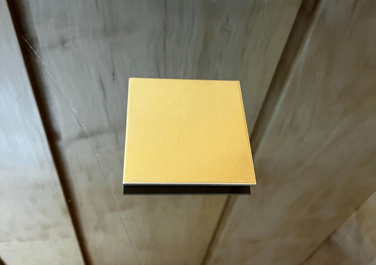 1/16″ BRASS SHEET PLATE NEW 2″X2″ .0625 Thick *CUSTOM SIZES AVAILABLE*