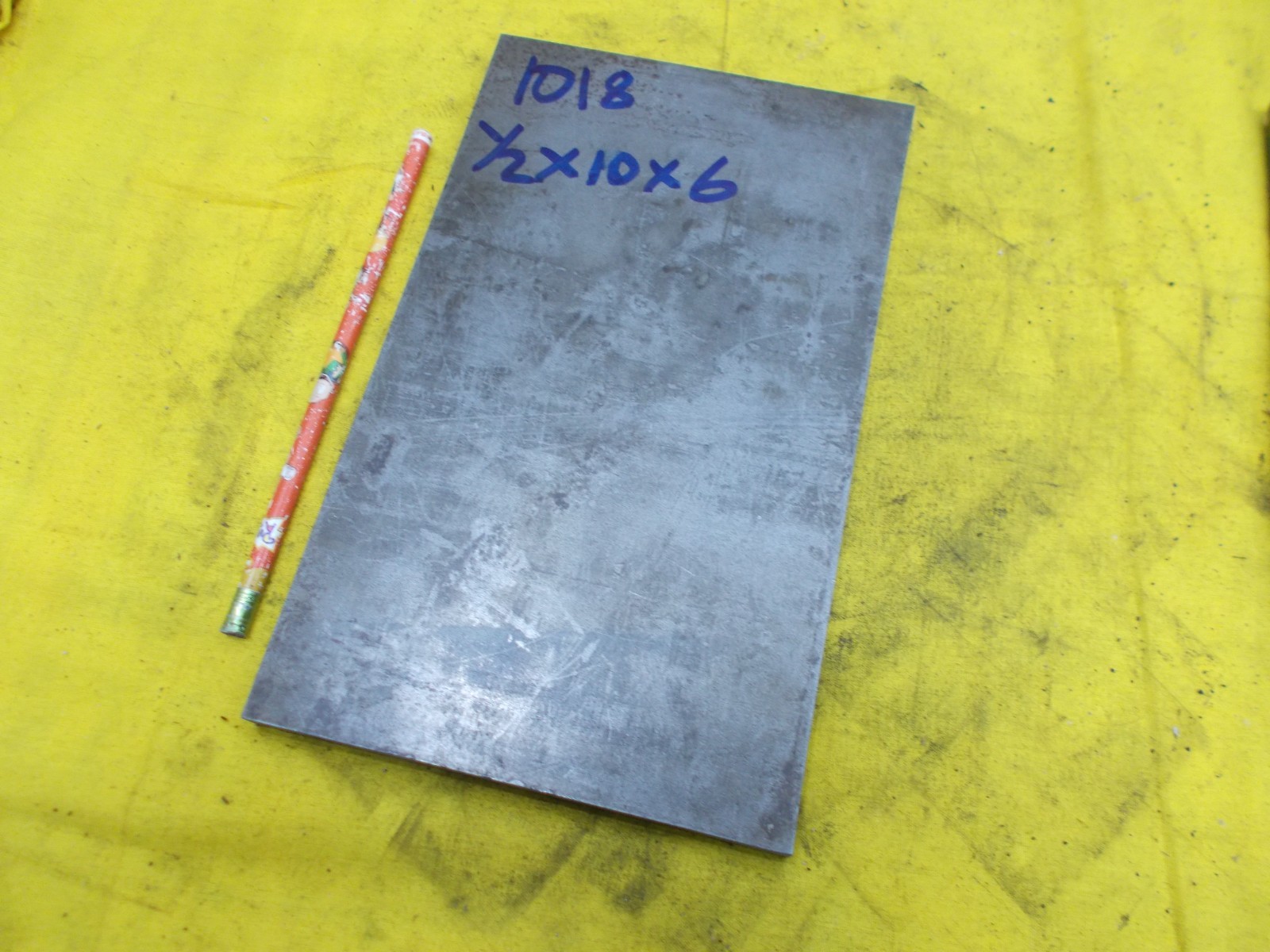 1018 STEEL FLAT BAR STOCK machine tool die shop plate 1/2″ x 10″ x 6″ LONG