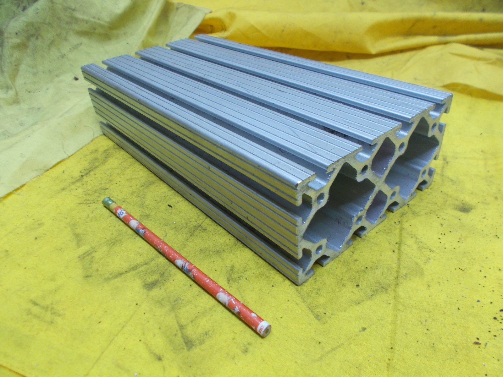 3″ x 6″ x 12″ T-SLOTTED ALUMINUM EXTRUSION t slot fixture plate set up block