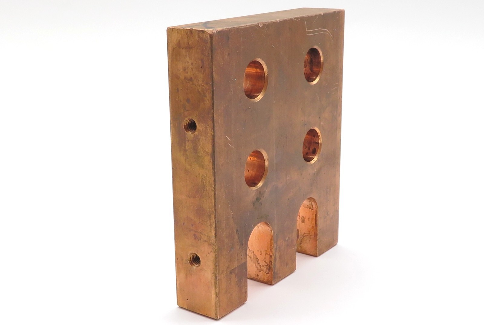 Kupferblock Kupferplatte CU-Block Kupfer Block Platte Flach 105x90x20 mm
