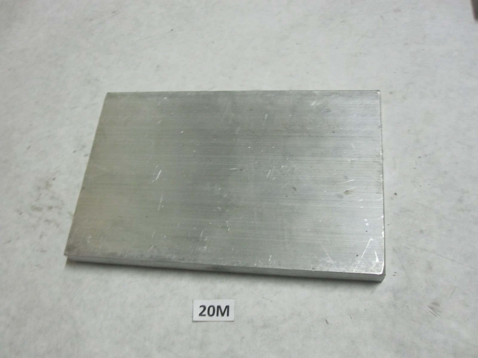 6X Aluminum 6061 T6511 Each Plate is 2lb 7oz 7-7/8” x 5” x 5/8”