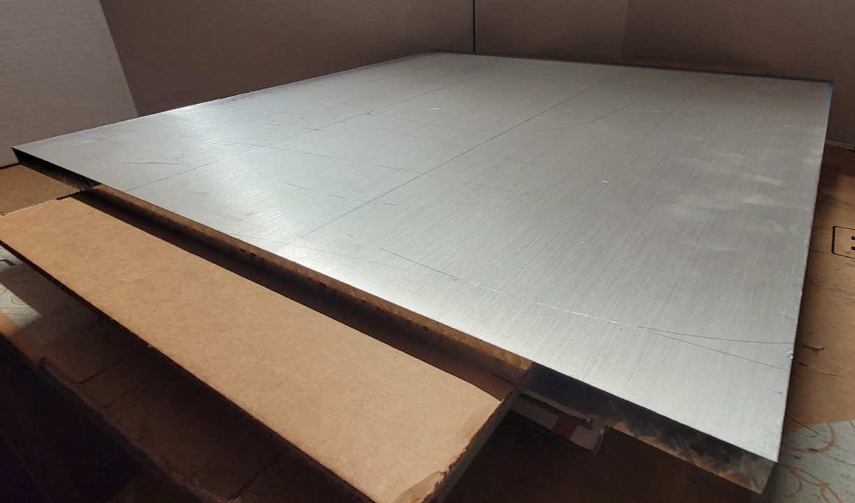 1/2″ (.500) 6061-T651 Commercial Grade Aluminum Plate 19″ X 20 1/8″