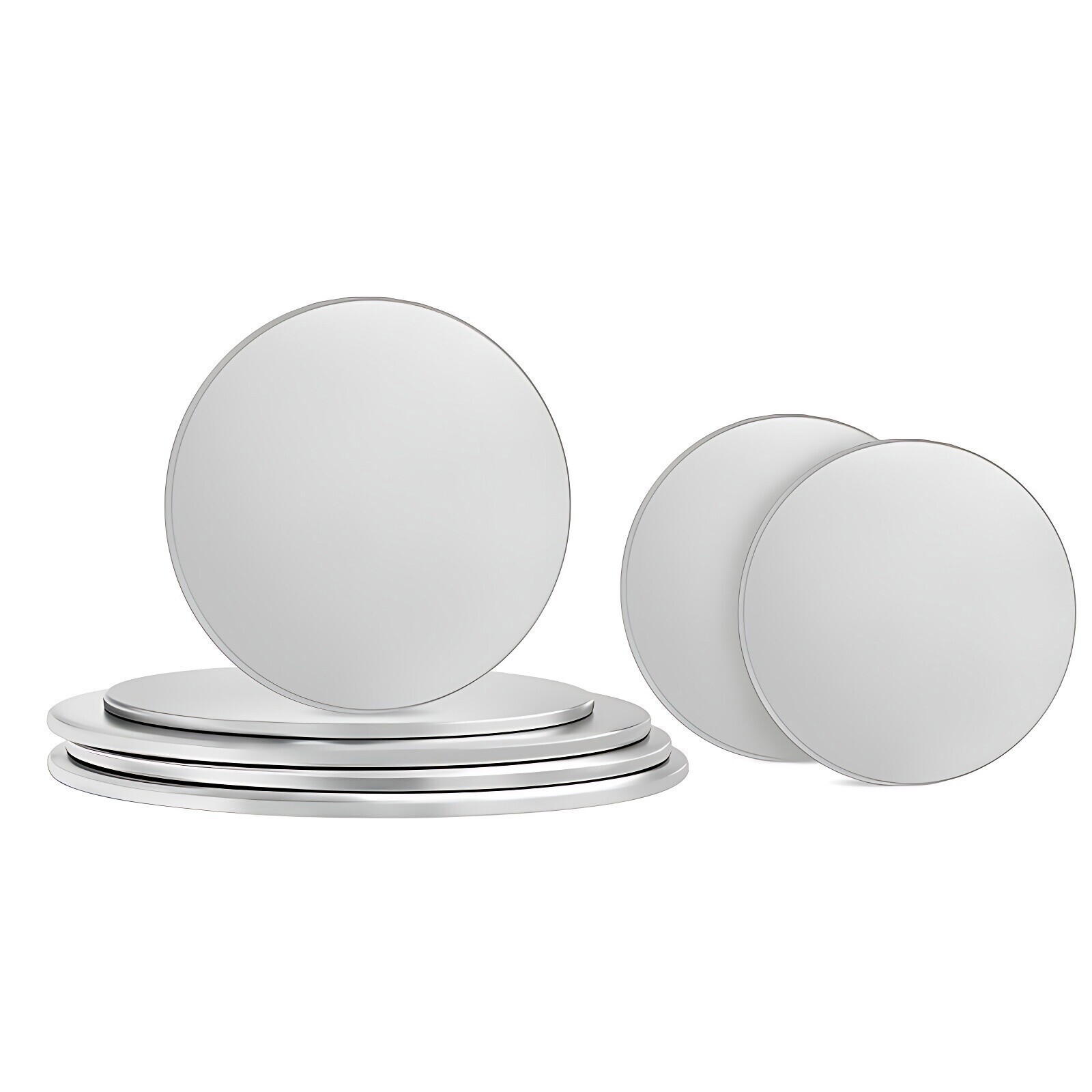 6mm-80mm Round Stainless Steel Disc Plate Round Sheet V2A Ground Thickness 1mm-5mm