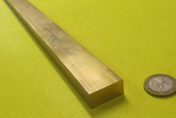 385 Brass Flat Bar 1/2″ Thick x 1.0″ Wide x 4 Foot Length