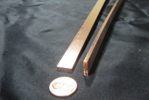 110 Copper Bar H02, 1/8″ Thick x 1/2″ Wide x 48 Inch Length