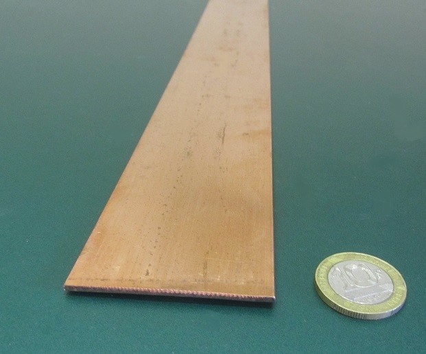 110 Copper Bar H02 .050″ Thick x 2.0″ Wide x 36.0″ Length