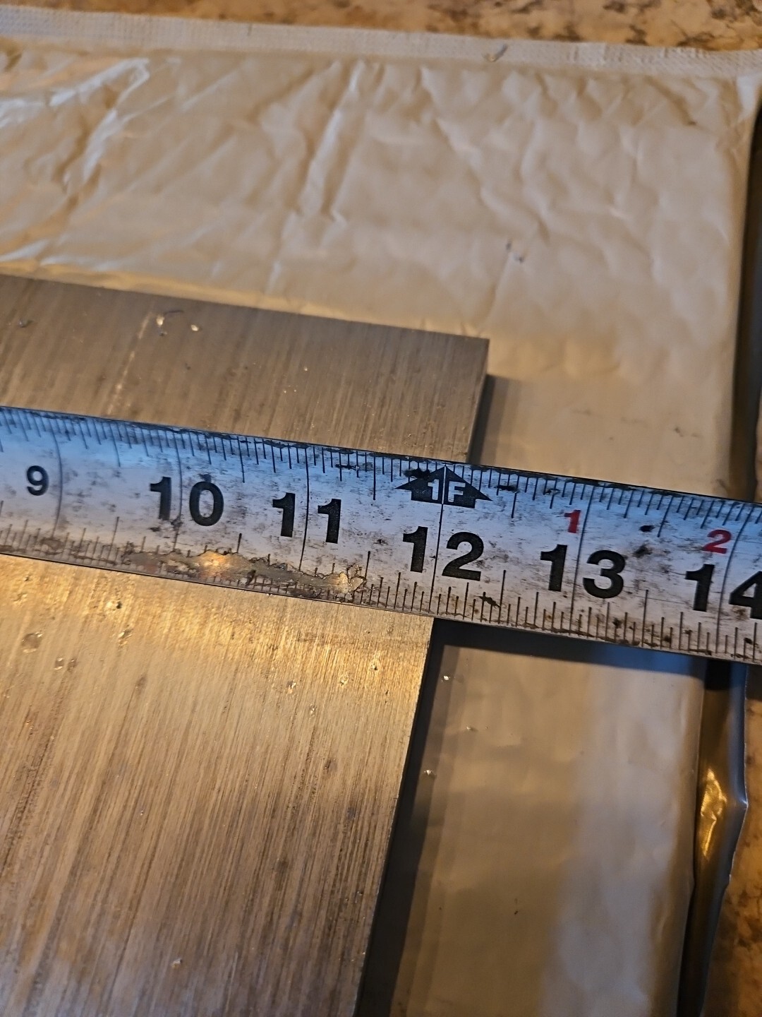 Aluminum plate 6061-T651 1/2” X 12” X 5-1/2″ Made In USA
