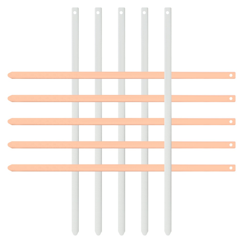 Conductive Electrode Sheet Experiment Round Zinc Anode Science Electricity Kit
