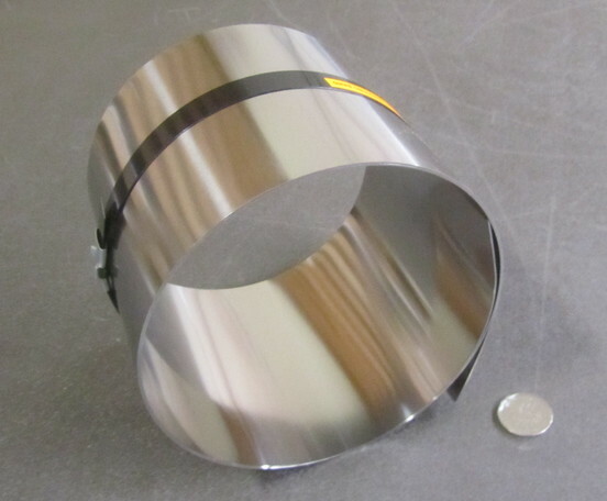 301 Stainless Steel Sheet Shim, .031″(+/-.0015″) x 6.0″ Width x 10 Foot Length