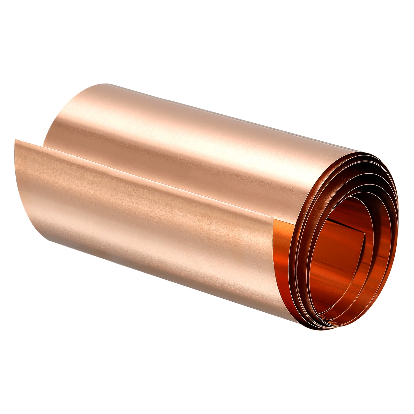 Copper Sheet Roll, Metal Foil Plate 1000mm x 80mm x 0.2mm