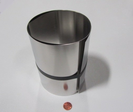 316 Stainless Steel Sheet Soft .010″ Thick x 6.0″ Width x 50.0″ Length