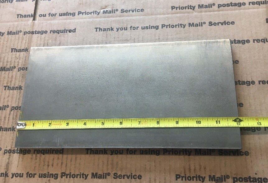 1/2 X 6 Flat Steel Bar 1018 Machining Cold Rolled 0.500 Smooth Finish 12″ L