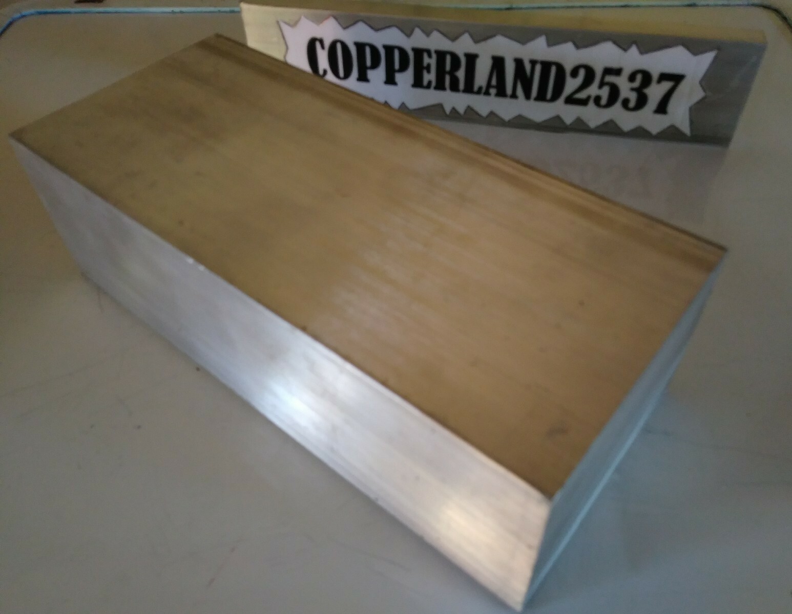 1pc 3″ X 6″ X 8″ long new 6061 solid aluminum plate flat stock bar mill block