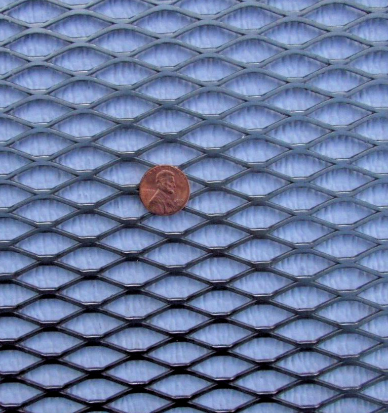 1/2″-#16 GAUGE- 304 STAINLESS STEEL FLATTENED EXPANDED METAL–10-1/2″ X 20-3/8″
