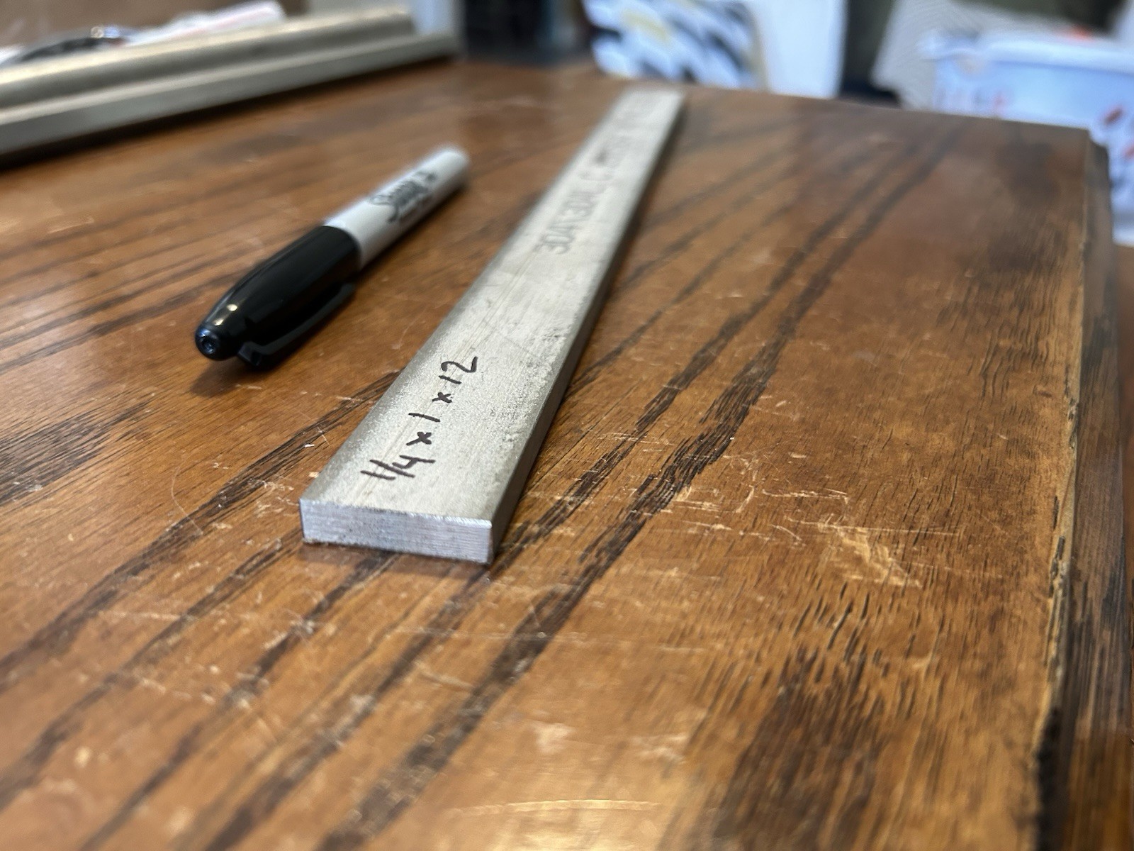 1/4″ x 1″ x 12″ , 304 Stainless Steel Flat Bar