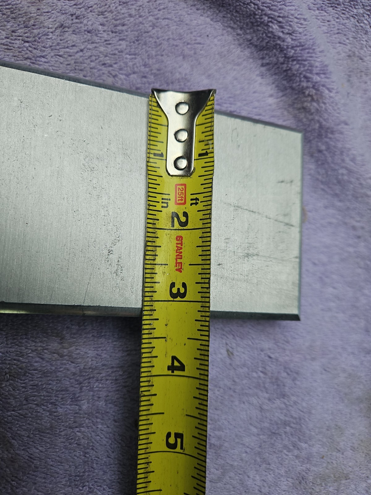 KAISER aluminum plate 6061-T651 3/4″ X 14″ X 3″ Made In USA