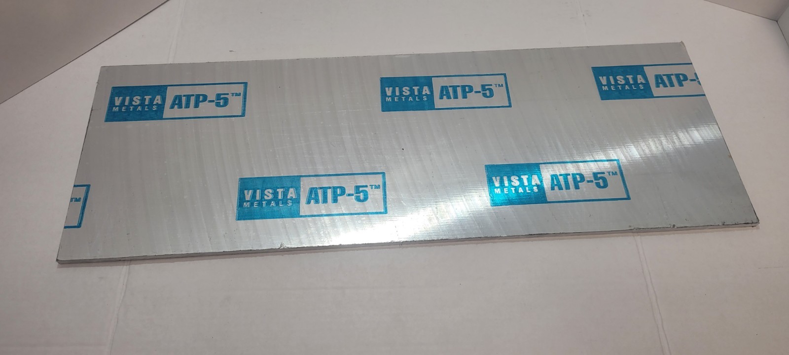 ATP-5 ALUMINUM CAST TOOLING /JIG PLATE. 1/4″ (0.250″) x 9″ x 25-1/2″